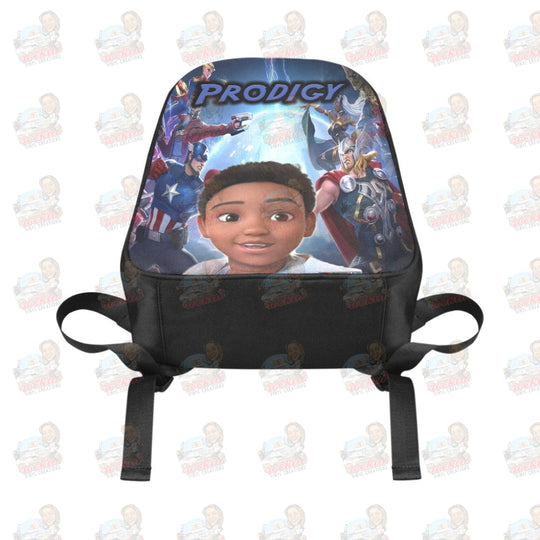 Big Kid Backpack Fabric School (Model 1682) (Large)|Rockin Vinyl Creations Backpack/large (1682)