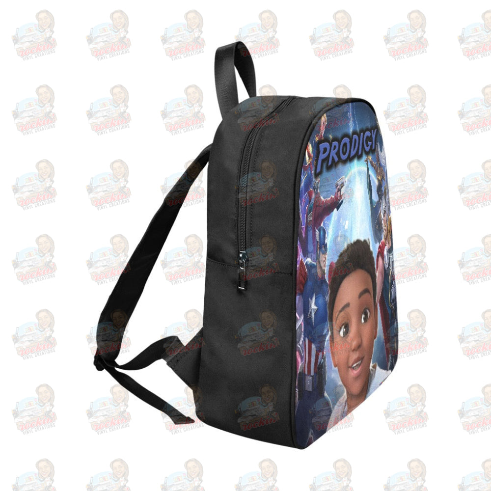 Big Kid Backpack Fabric School (Model 1682) (Large)|Rockin Vinyl Creations Backpack/large (1682)