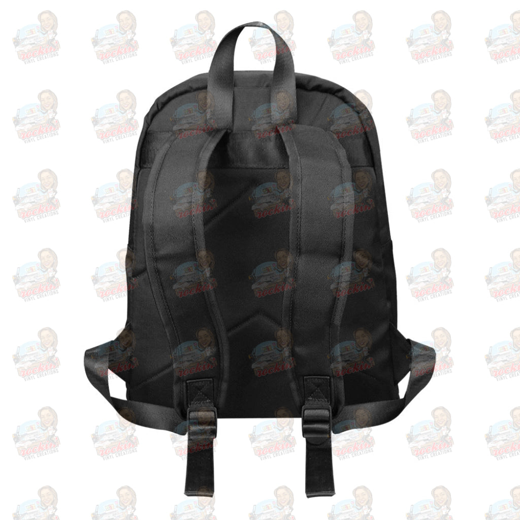 Big Kid Backpack Fabric School (Model 1682) (Large)|Rockin Vinyl Creations Backpack/large (1682)