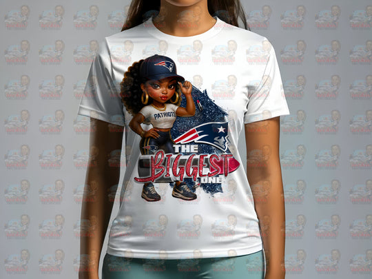 Biggest Female Fan Team Shirt | Rockin’ Vinyl Ceations