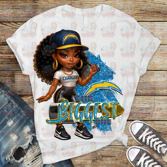 Biggest Female Fan Team Shirt | Rockin’ Vinyl Ceations
