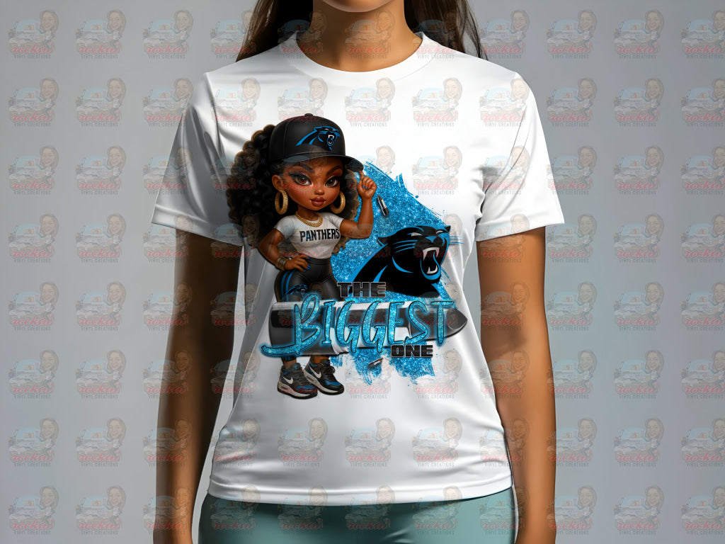 Biggest Female Fan Team Shirt | Rockin’ Vinyl Ceations