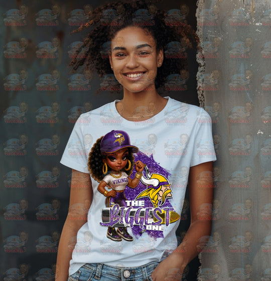 Biggest Female Fan Team Shirt | Rockin’ Vinyl Ceations