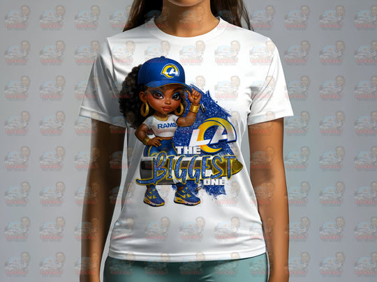 Biggest Female Fan Team Shirt | Rockin’ Vinyl Ceations