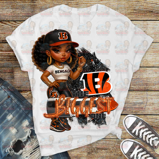 Biggest Female Fan Team Shirt | Rockin’ Vinyl Ceations