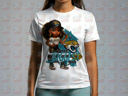 Biggest Female Fan Team Shirt | Rockin’ Vinyl Ceations