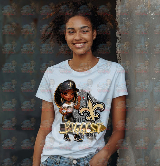 Biggest Female Fan Team Shirt | Rockin’ Vinyl Ceations