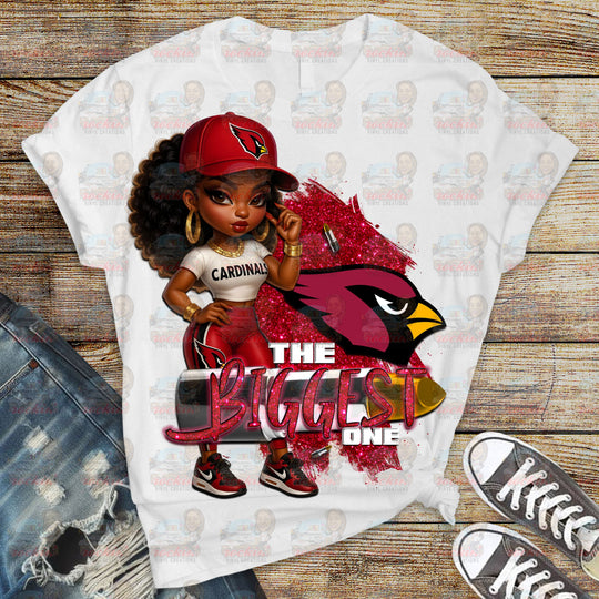 Biggest Female Fan Team Shirt | Rockin’ Vinyl Ceations