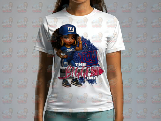 Biggest Female Fan Team Shirt | Rockin’ Vinyl Ceations