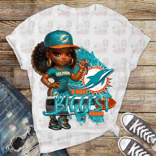 Biggest Female Fan Team Shirt | Rockin’ Vinyl Ceations