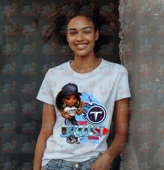 Biggest Female Fan Team Shirt | Rockin’ Vinyl Ceations