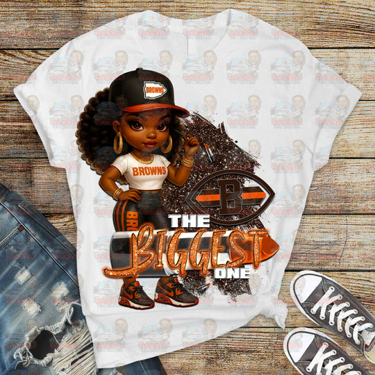Biggest Female Fan Team Shirt | Rockin’ Vinyl Ceations