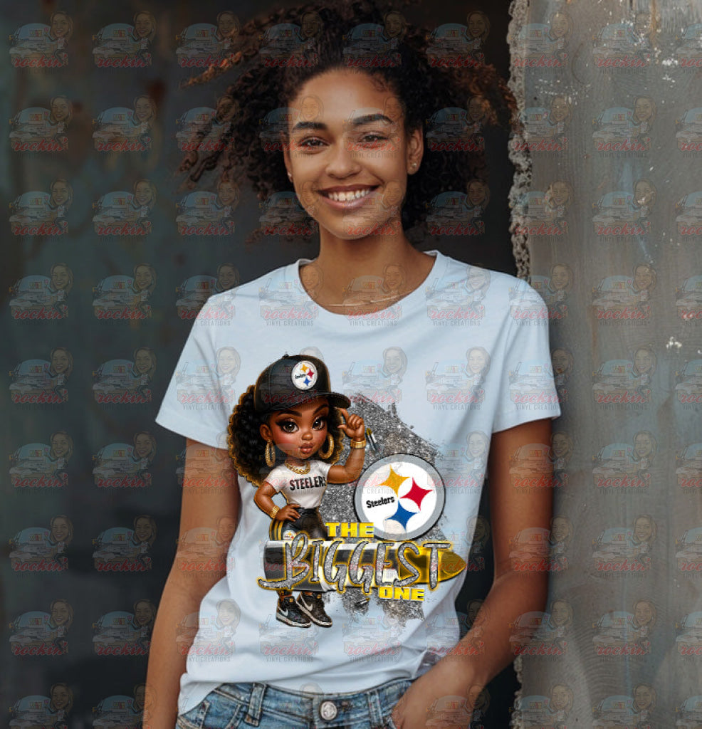 Biggest Female Fan Team Shirt | Rockin’ Vinyl Ceations