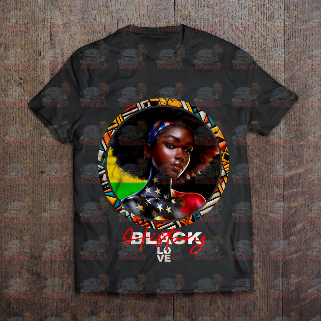 Black History Circle Shirt | Rockin’ Vinyl Creations / Bh3 T-Shirt