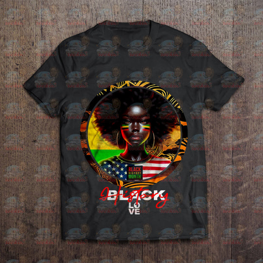 Black History Circle Shirt | Rockin’ Vinyl Creations / Bh4 T-Shirt