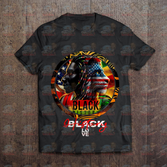 Black History Circle Shirt | Rockin’ Vinyl Creations / Bh9 T-Shirt