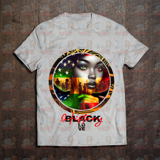 Black History Circle Shirt | Rockin’ Vinyl Creations White / Bh1 T-Shirt