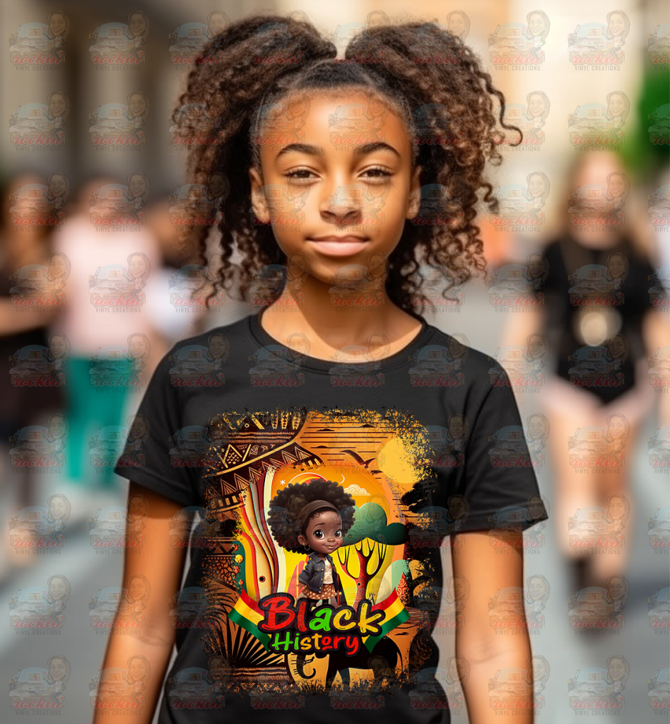 Black History Youth Shirt | Rockin’ Vinyl Creations / Bh2 T-Shirt