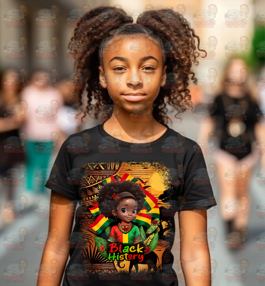 Black History Youth Shirt | Rockin’ Vinyl Creations / Bh3 T-Shirt