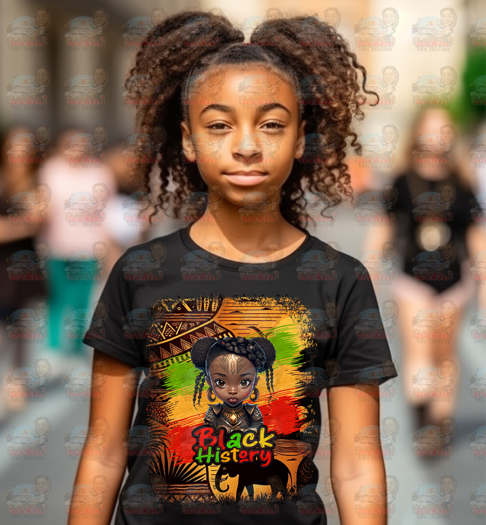 Black History Youth Shirt | Rockin’ Vinyl Creations / Bh4 T-Shirt