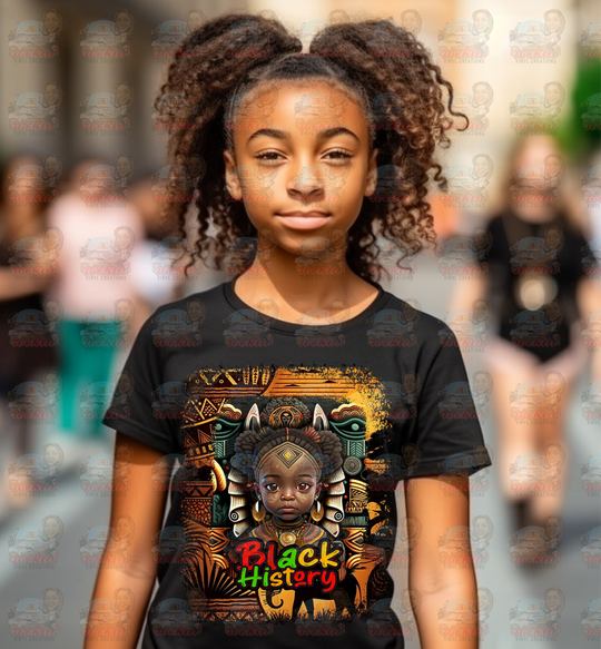 Black History Youth Shirt | Rockin’ Vinyl Creations / Bh5 T-Shirt