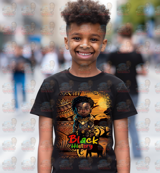 Black History Youth Shirt | Rockin’ Vinyl Creations / Bh6 T-Shirt