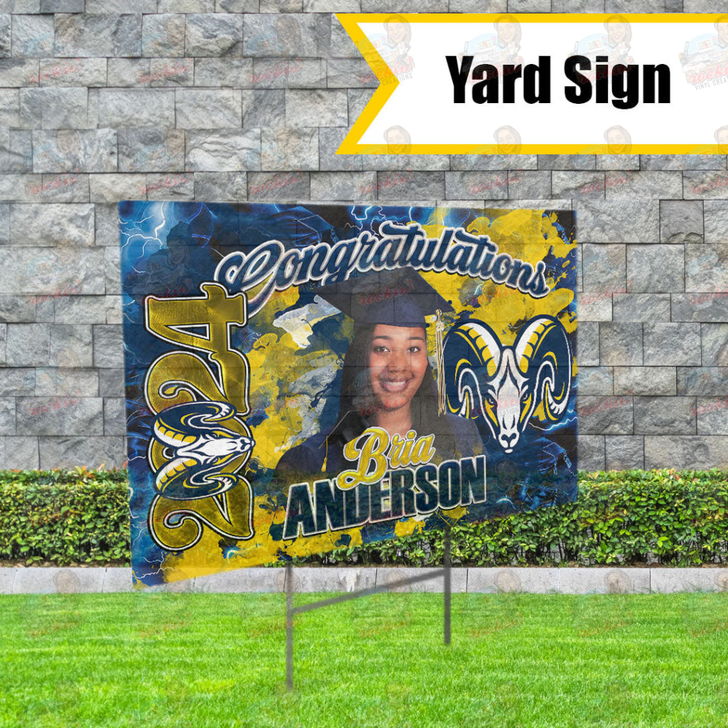 Bria Yard Sign | Rockin’ Vinyl Creations (Copy)