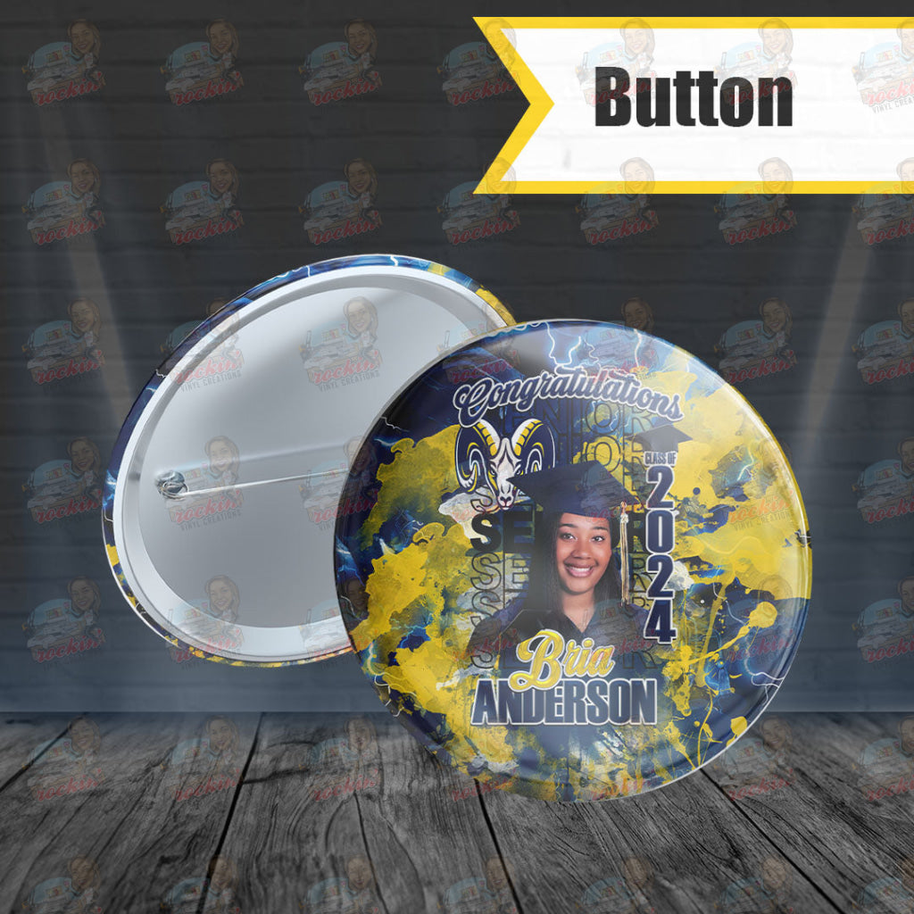 Button | Rockin’ Vinyl Creations