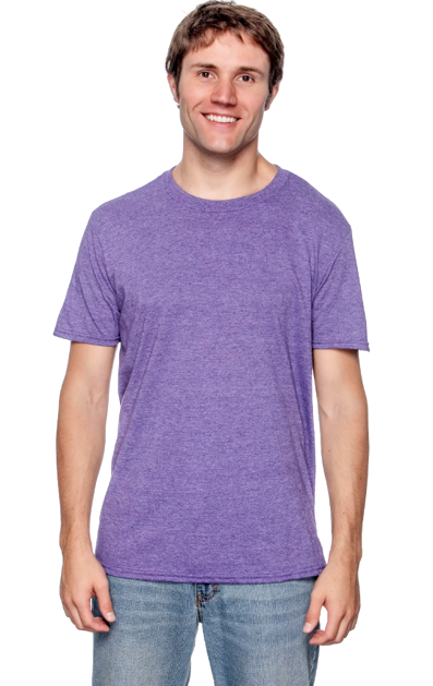 Gildan 64000 adult Softstyle T-shirt - Heather Purple