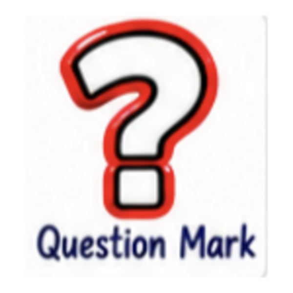 Question Mark icon for customized sports chair charm