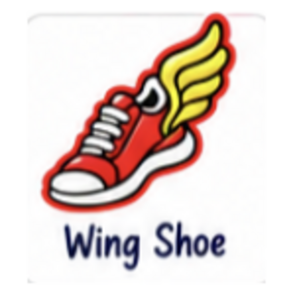 Wing Shoe icon for customized sports chair charm