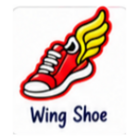 Wing Shoe icon for customized sports chair charm