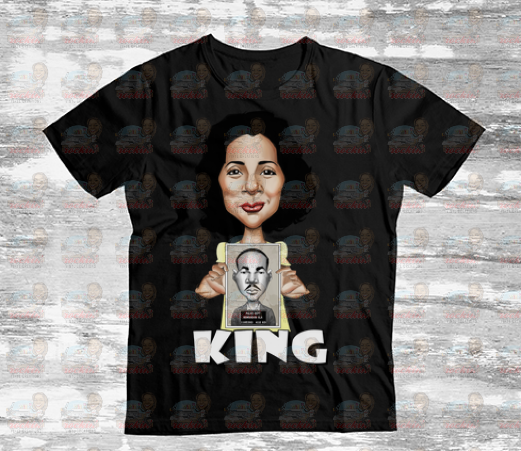 Coretta King Unisex Shirt Black