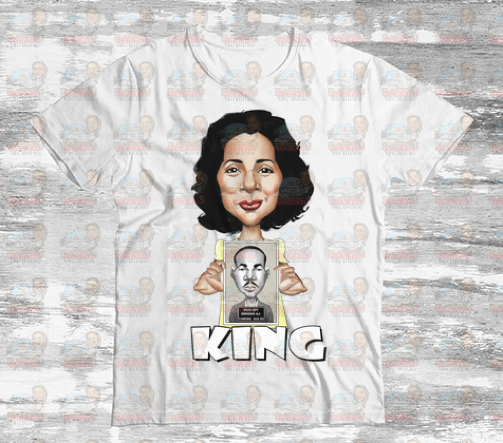 Coretta King Unisex Shirt White