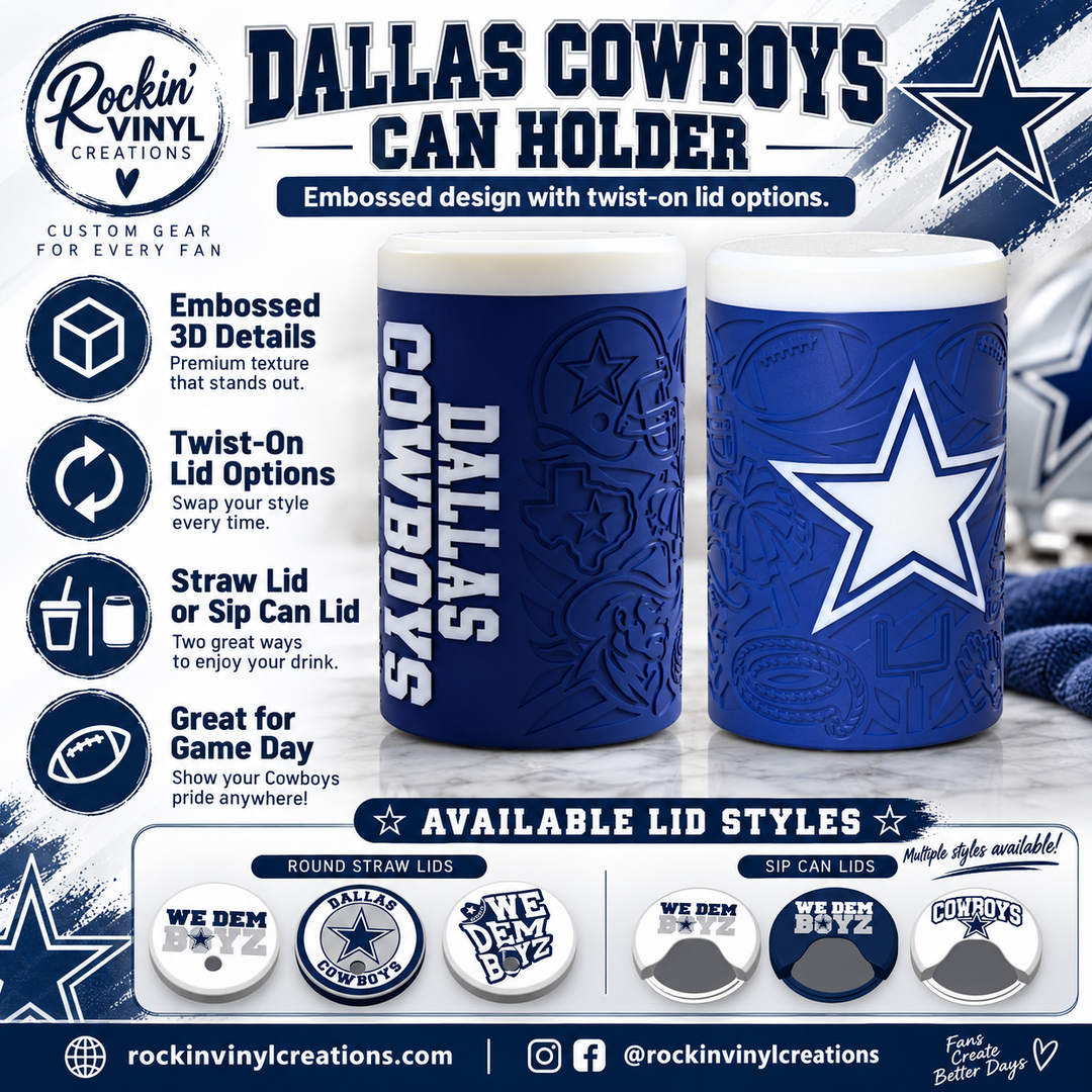 Dallas Cowboys Can Holder - Main