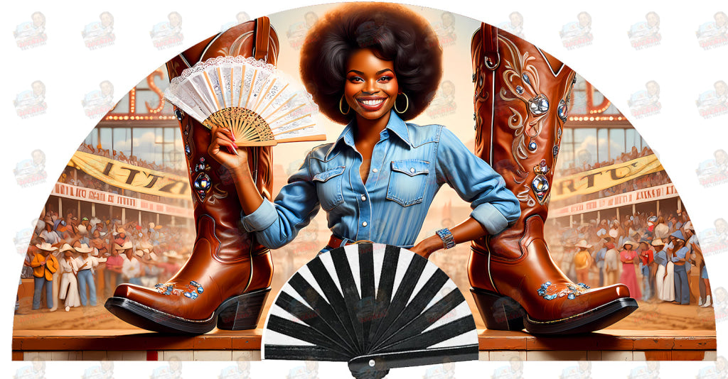 Boots on the Ground Clack Fan | Rockin’ Vinyl Creations (Copy)