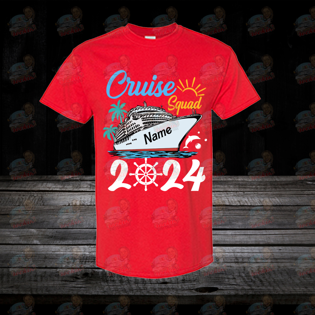 Cruise Squad 2024 With Name | Rockin’ Vinyl Creations