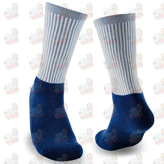 Custom Socks | Rockin Vinyl Creations Navy / Small