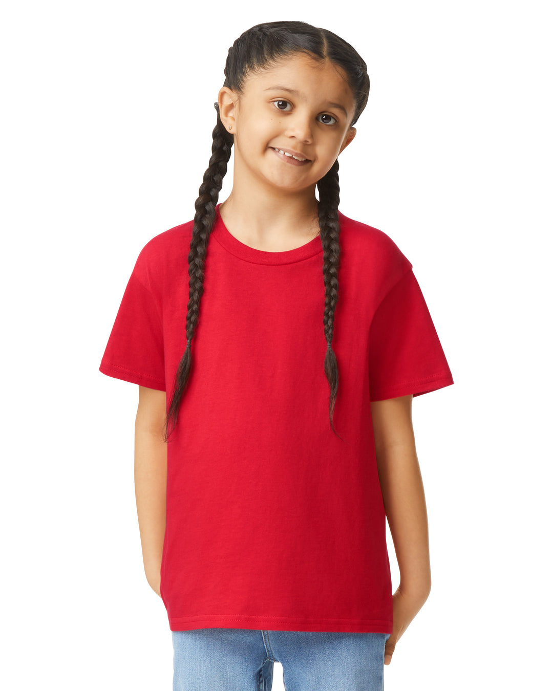 Gildan 64000B youth T-shirt - Red