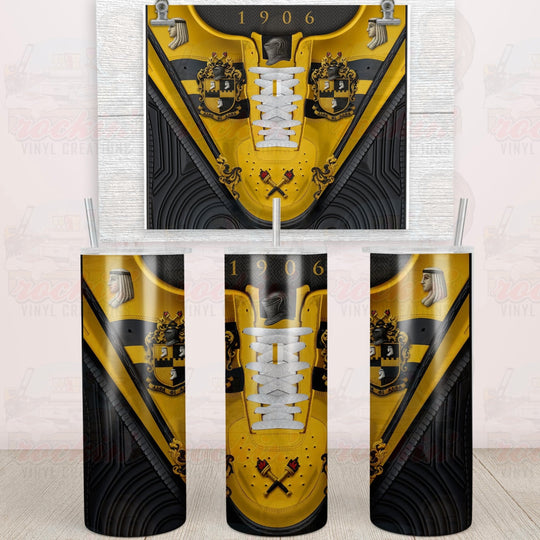 Divine Tumblers | Rockin’ Vinyl Creations Alpha Phi Alpha Tumbler