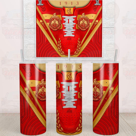 Divine Tumblers | Rockin’ Vinyl Creations Delta Sigma Theta Tumbler