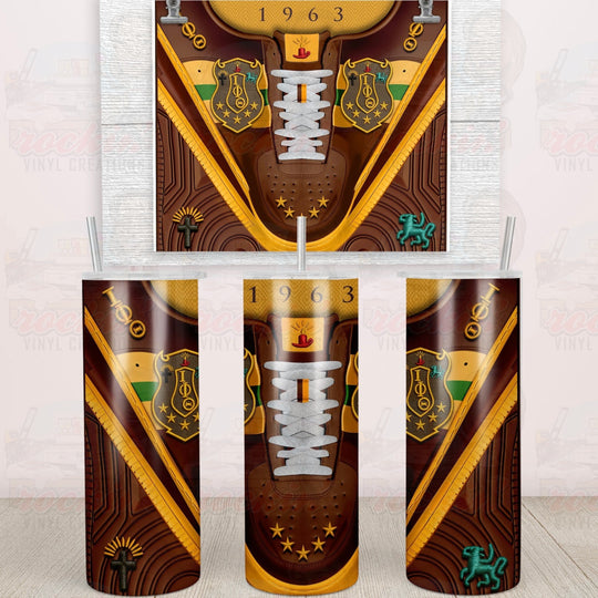 Divine Tumblers | Rockin’ Vinyl Creations Iota Phi Theta Tumbler
