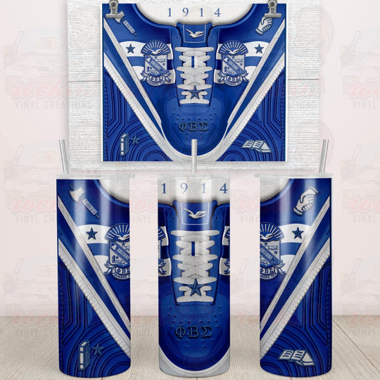 Divine Tumblers | Rockin’ Vinyl Creations Phi Beta Sigma Tumbler