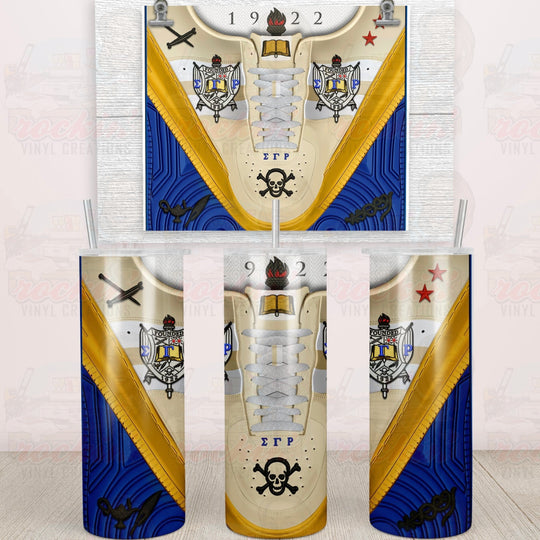 Divine Tumblers | Rockin’ Vinyl Creations Sigma Gamma Rho Tumbler