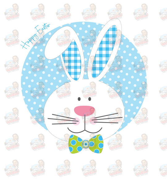 Easter Basket | Rockin Vinyl Creations Blue Dots