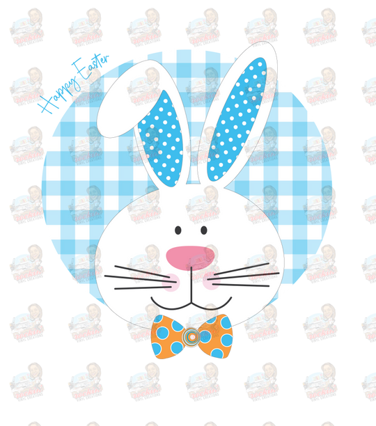 Easter Basket | Rockin Vinyl Creations Blue Plaid