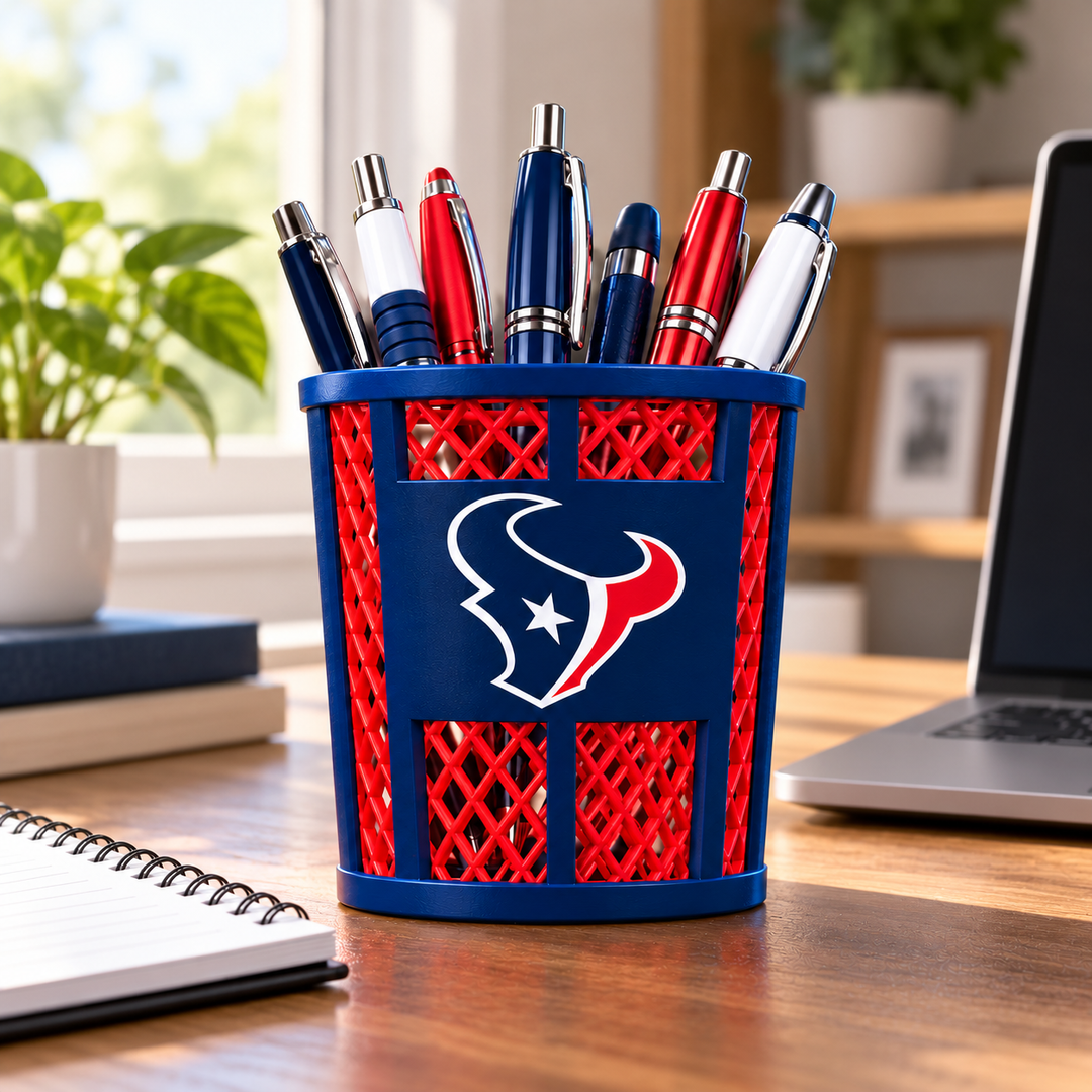 Houston Texans pen holder