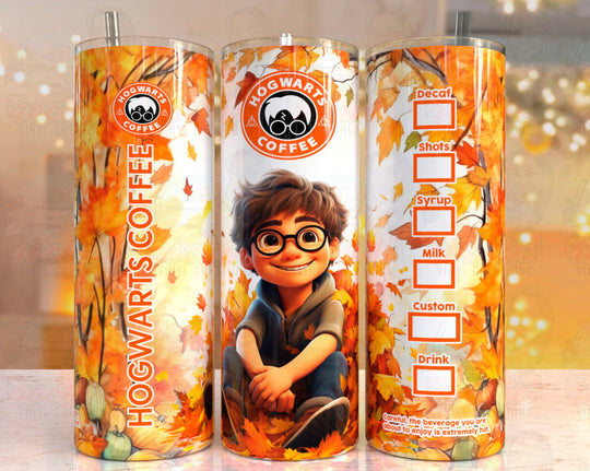 Fall Tumbler | Rockin Vinyl Creations Harry