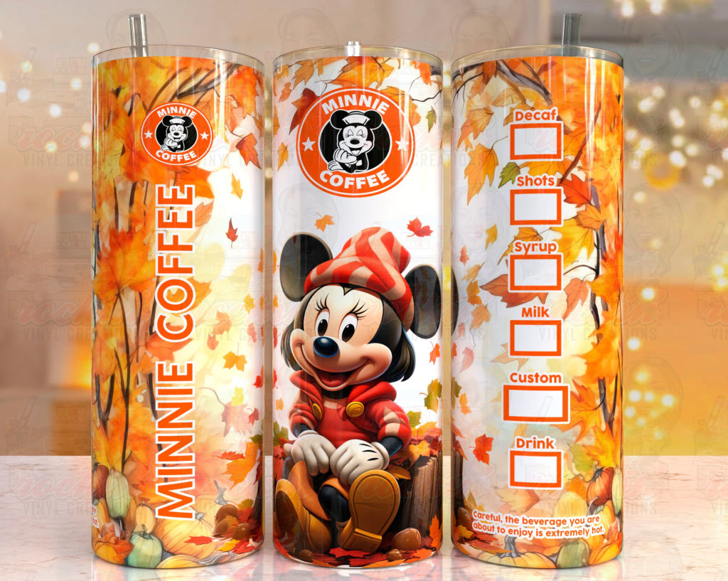 Fall Tumbler | Rockin Vinyl Creations Mouse