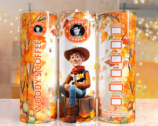 Fall Tumbler | Rockin Vinyl Creations Wood